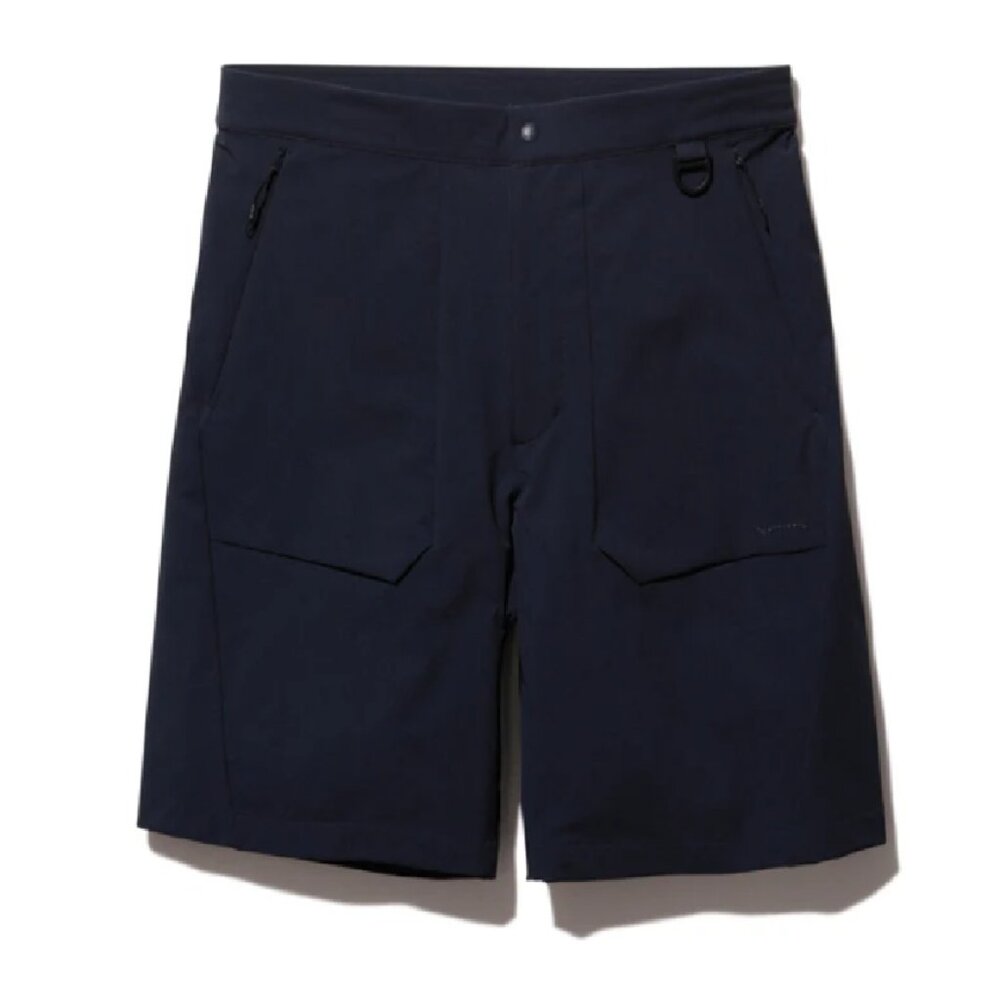 $170! NWT Men's Snow Peak Active Comfort Stretch Shorts Navy (Japan XL = US 36")